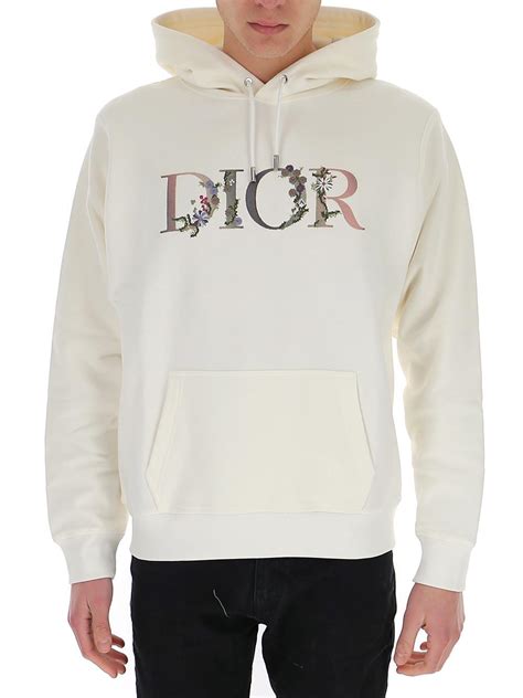 christian dior white hoodie|black and white dior hoodie.